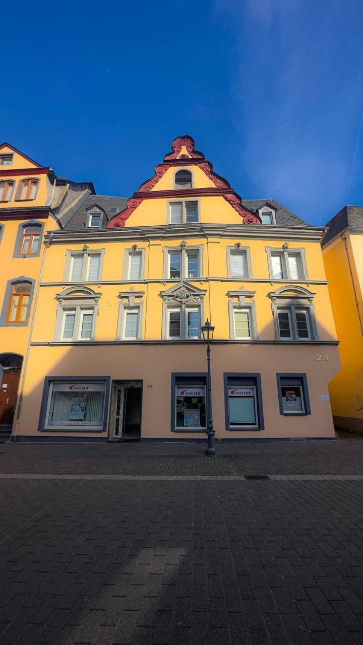 Historisches Haus Am Fusse Der Festung Ehrenbreitstein Am Schoenen Rhein Coblenza Exterior foto